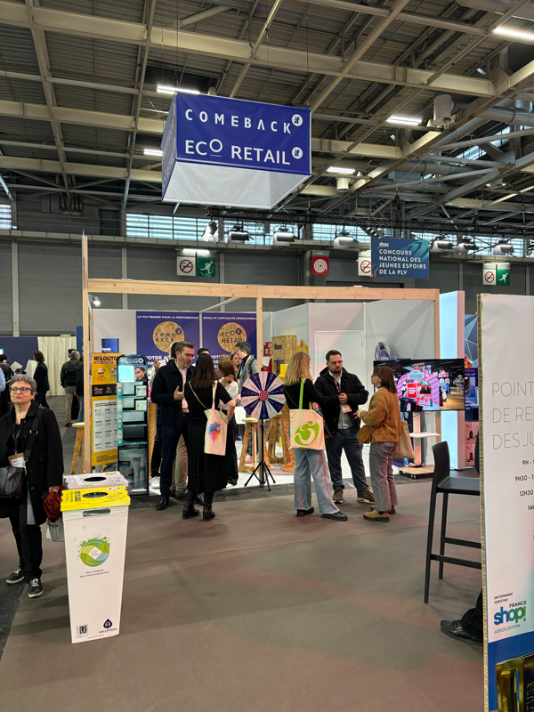 Les équipes ComeBack lors de SHOP! Le salon 2026