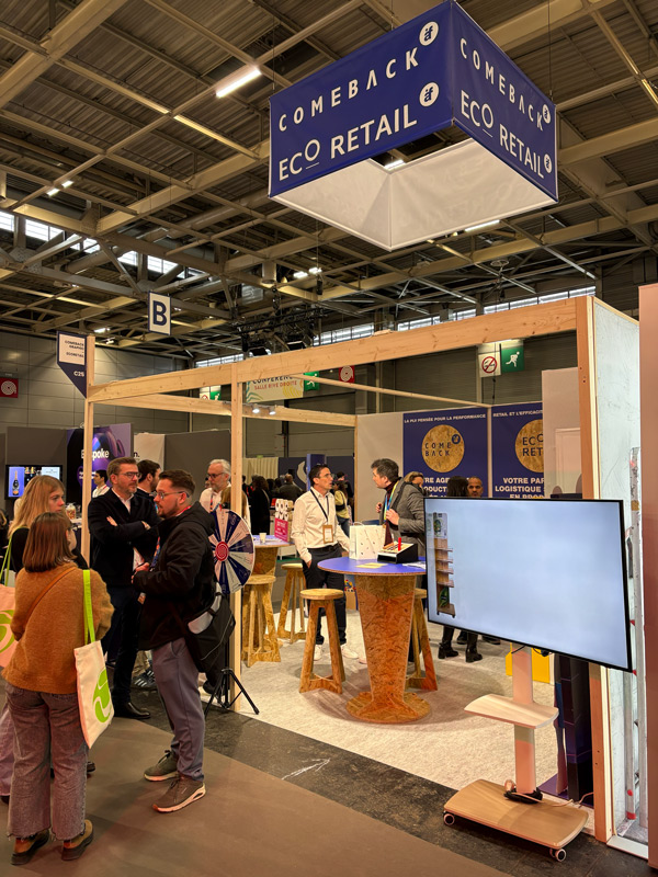 Les équipes ComeBack lors de SHOP! Le salon 2026