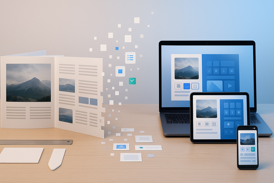 L'agence ComeBack vous accompagne de la conception au déploiement de vos supports numériques, comme les e-brochures.