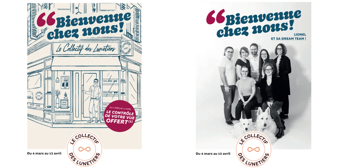 Le Collectif des Lunetiers - opération "Bienvenue chez nous !"