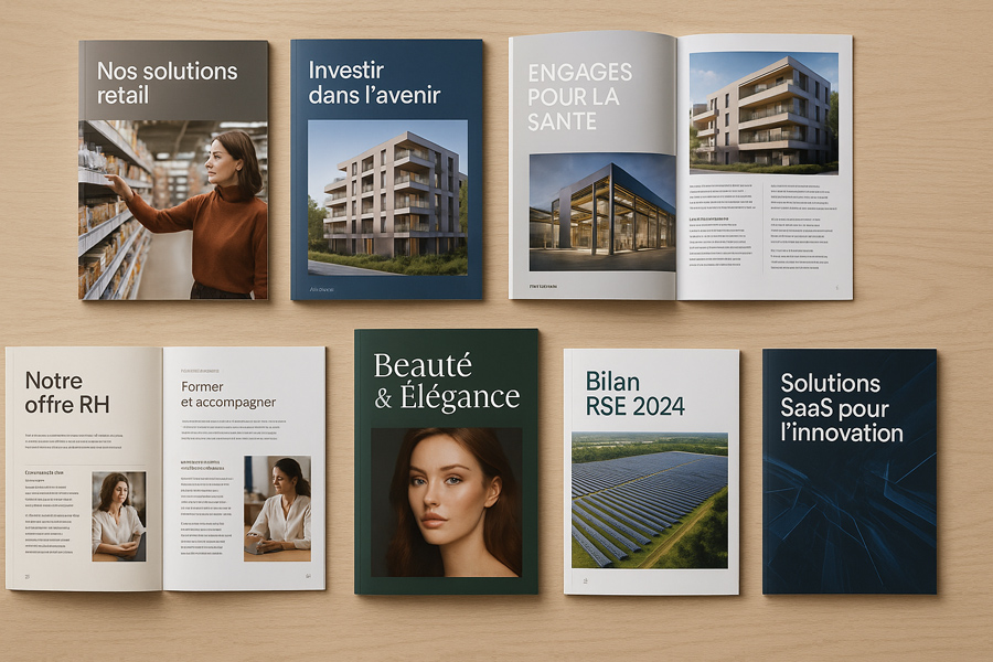 Les équipes ComeBack vous accompagnent pour l'impression de vos brochures.