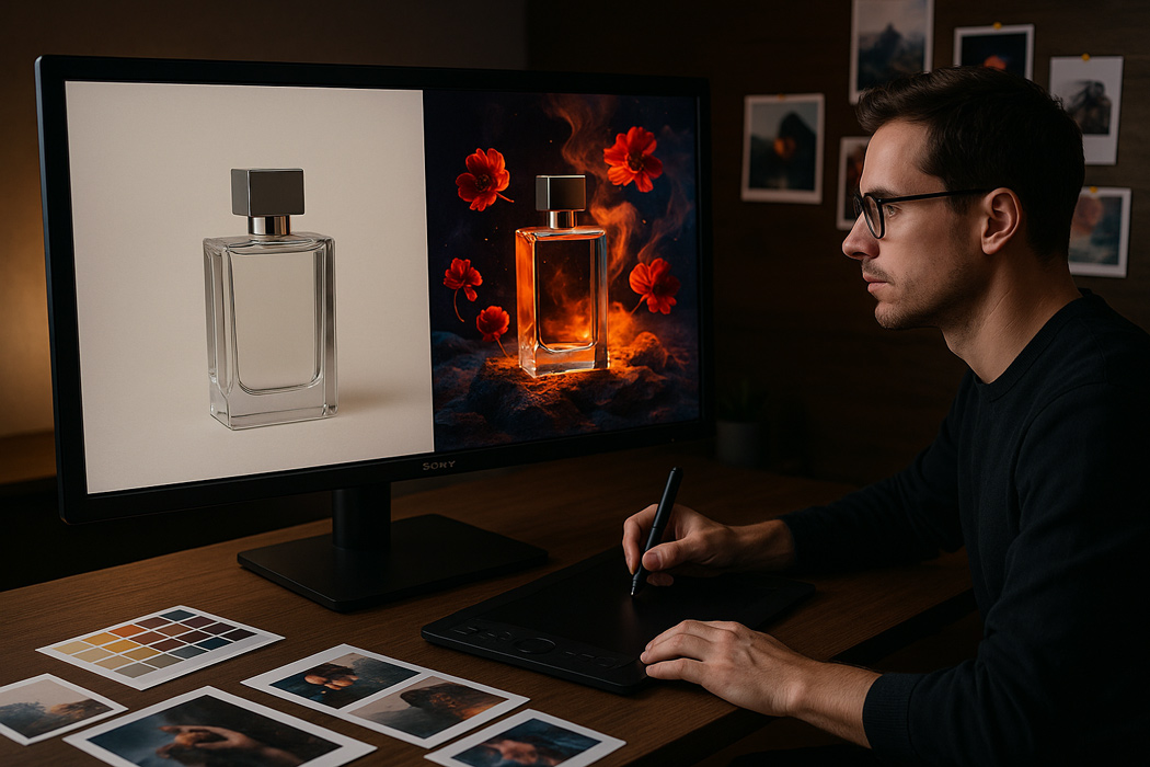 Image d'illustration - service retouche créative de l'agence ComeBack