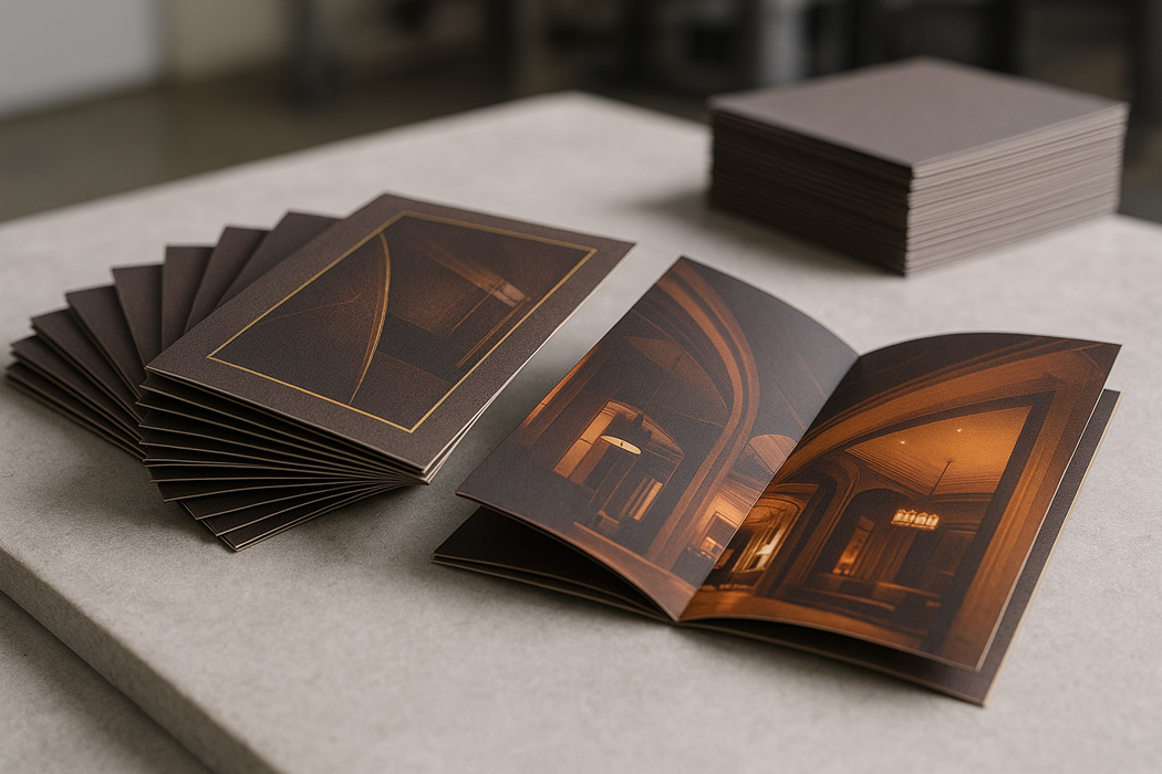 Les équipes ComeBack vous accompagnent pour la réalisation de vos dépliants.