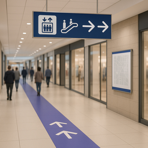 ComeBack vous accompagne dans l'impression et la fabrication de votre signalétique.