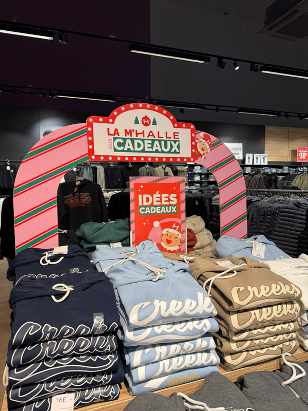 La Halle - cas client agence ComeBack - opération festive