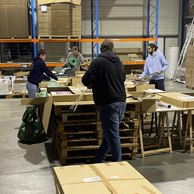 L'agence ComeBack propose une prise en charge complète de la logistique de vos opérations marketing.