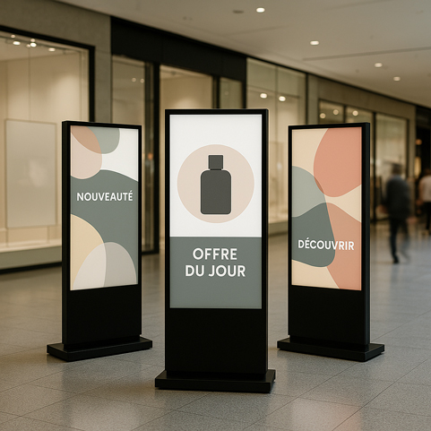 PLV dynamique : ComeBack accompagne les annonceurs sur des installations in-store, at-home, associant des dispositifs de type QR code, de reconnaissance d’image, de puce NFC…