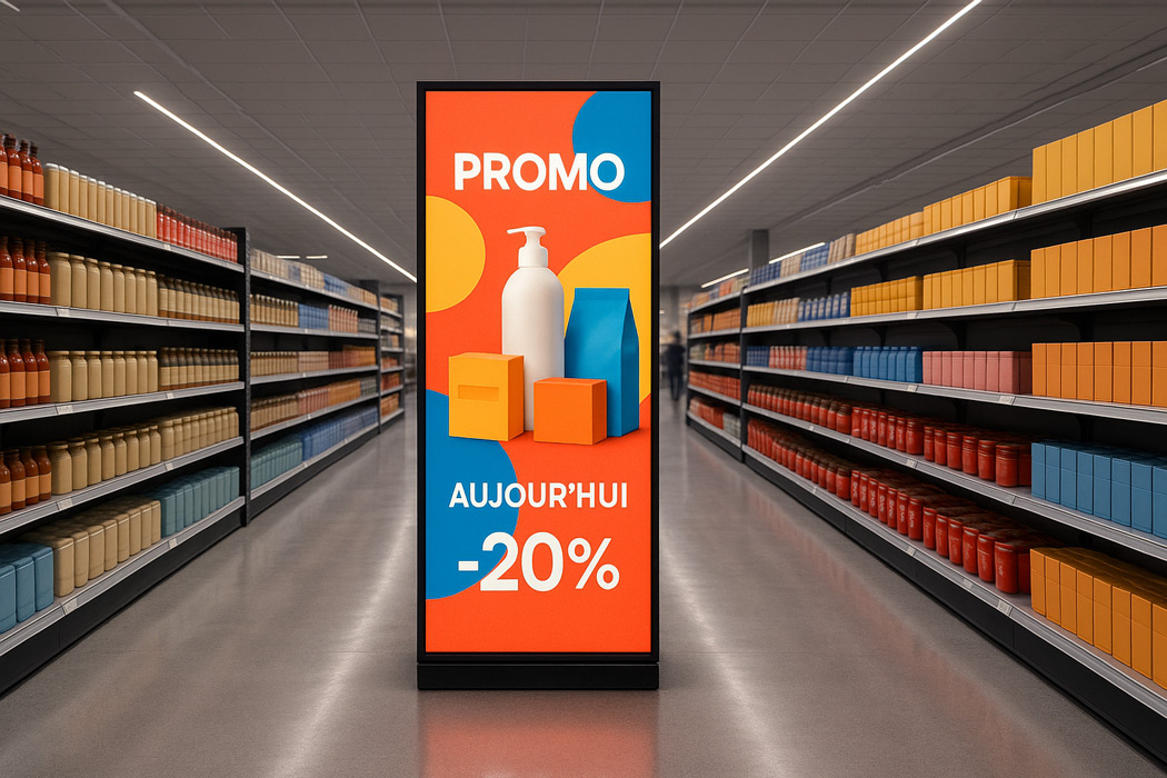 PLV dynamique : ComeBack accompagne les annonceurs sur des installations in-store, at-home, associant des dispositifs de type QR code, de reconnaissance d’image, de puce NFC…