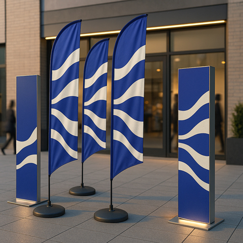 PLV out store - agence ComeBack