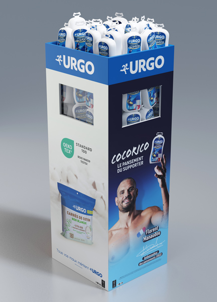 Exemple de réalisation PLV par l'agence ComeBack