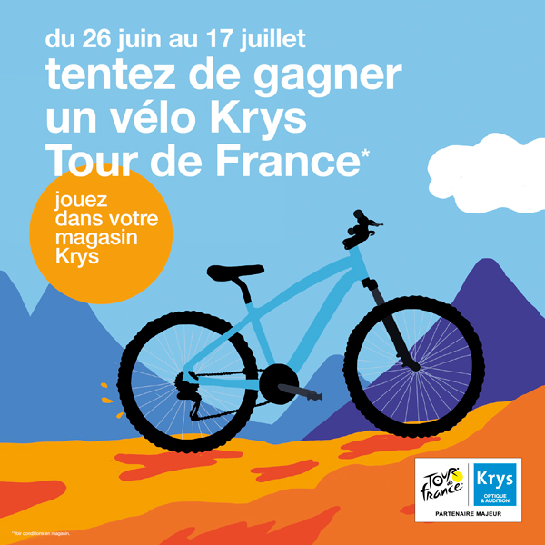 Campagne Krys dédiée au Tour de France - exécution-gravure