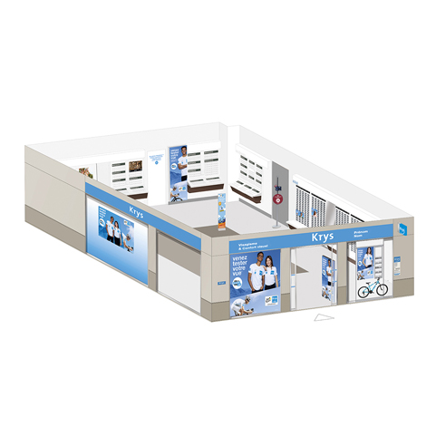 L'agence ComeBack, spécialiste de l’agencement en magasin et de la création de PLV sur mesure.