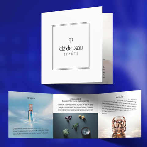 Les équipes ComeBack vous accompagnent pour la réalisation de vos dépliants.